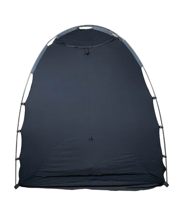 SlumberPod 3.0 Sleep Canopy with Fan, Black with Gray Accents - Image 3