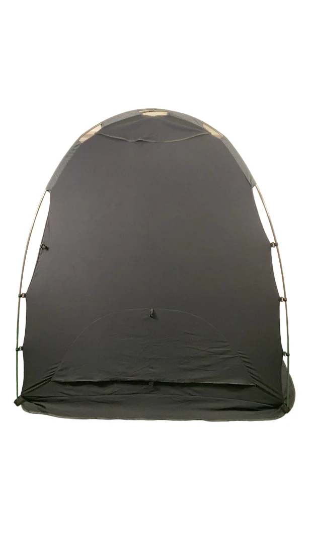 SlumberPod 3.0 Sleep Canopy with Fan, Black with Gray Accents - Image 3