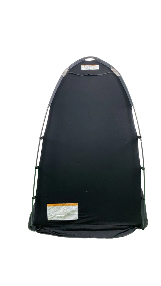 SlumberPod 3.0 Sleep Canopy with Fan, Black with Gray Accents - Image 3