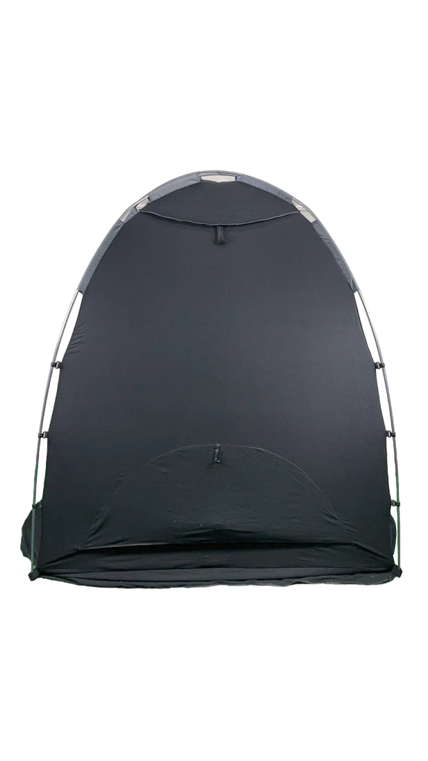 SlumberPod 3.0 Sleep Canopy with Fan, Black with Gray Accents - Image 4