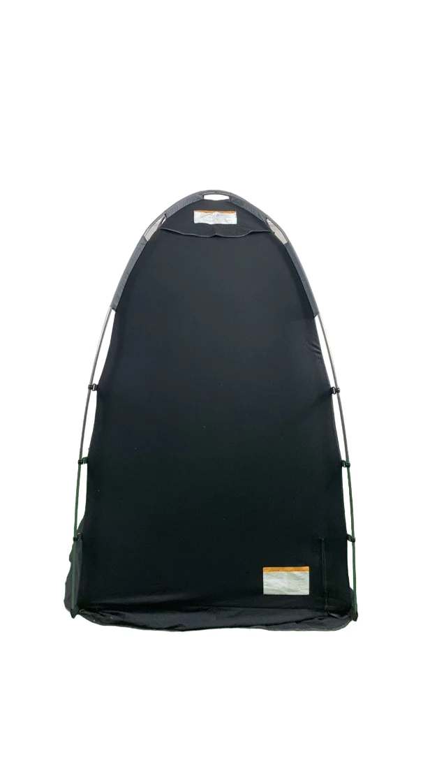 SlumberPod 3.0 Sleep Canopy with Fan, Black with Gray Accents - Image 5