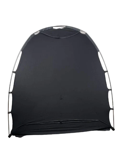SlumberPod 3.0 Sleep Canopy with Fan, Black with Gray Accents - Image 2