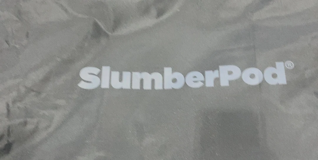 SlumberPod 3.0 Sleep Canopy with Fan, Black with Gray Accents - Image 3