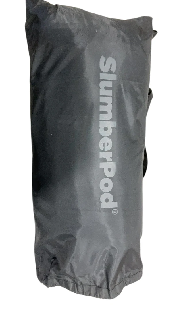 SlumberPod 3.0 Sleep Canopy with Fan, Black with Gray Accents - Image 4