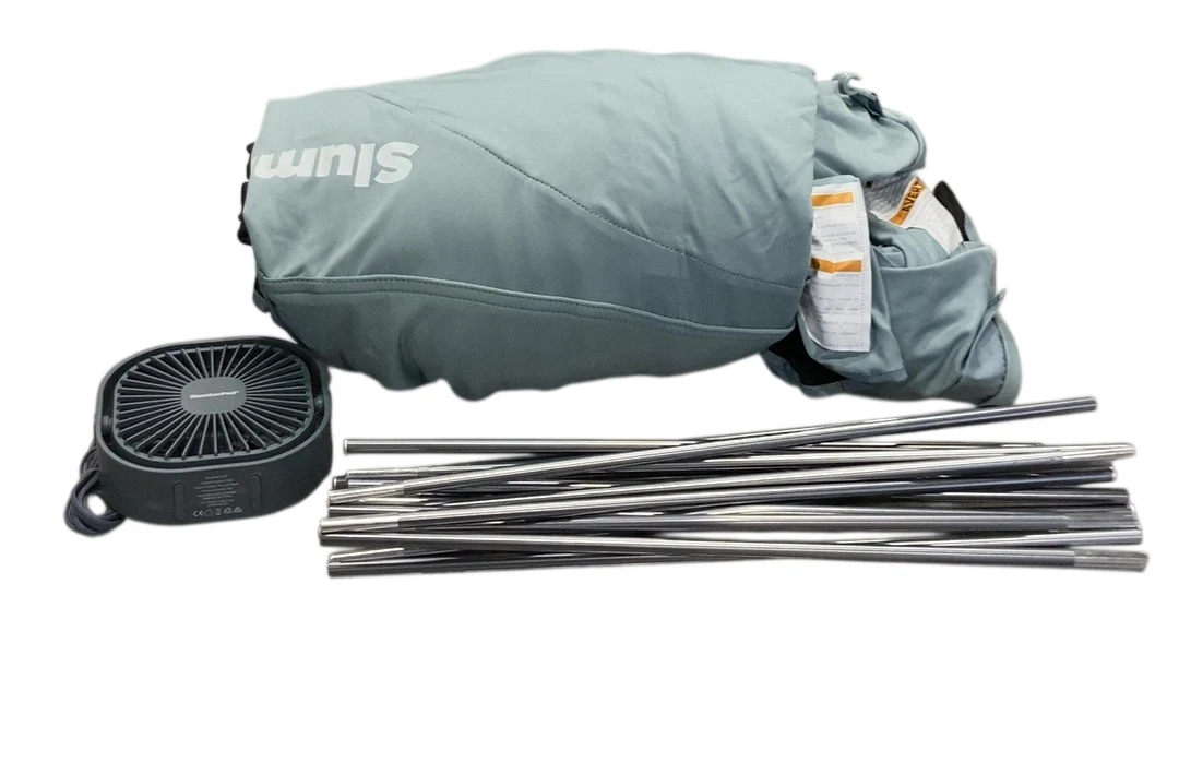 SlumberPod 3.0 Sleep Canopy with Fan, Slate Blue - Image 2