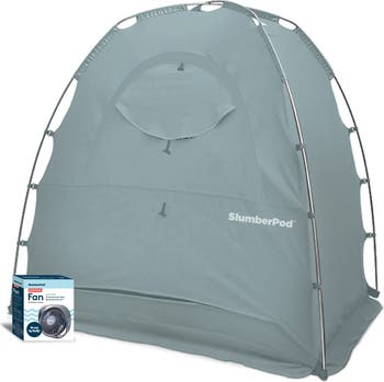 SlumberPod 3.0 Sleep Canopy with Fan, Slate Blue