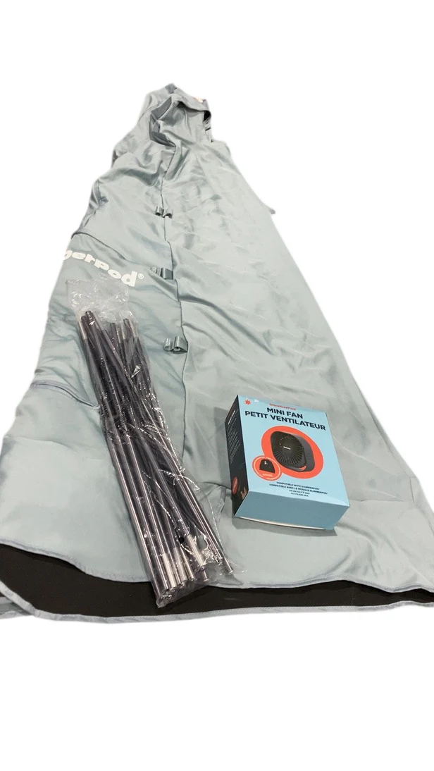 SlumberPod 3.0 Sleep Canopy with Fan, Slate Blue - Image 2