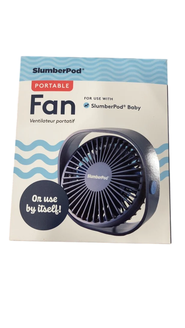 SlumberPod Portable Fan, Blue - Image 2