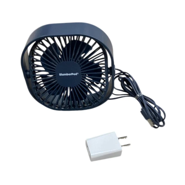 SlumberPod Portable Fan, Blue