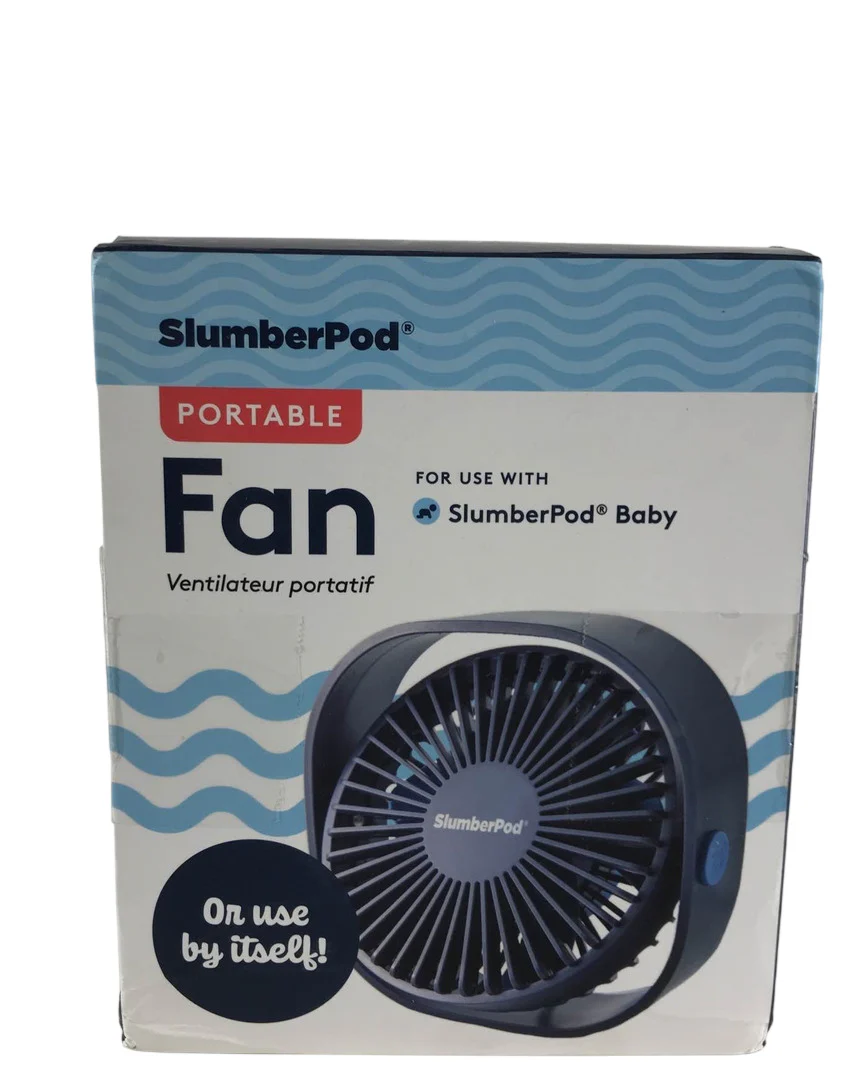 SlumberPod Portable Fan, Blue - Image 3