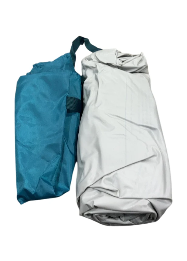 SlumberPod SlumberTot Inflatable Toddler Bed, Gray/Teal - Image 3