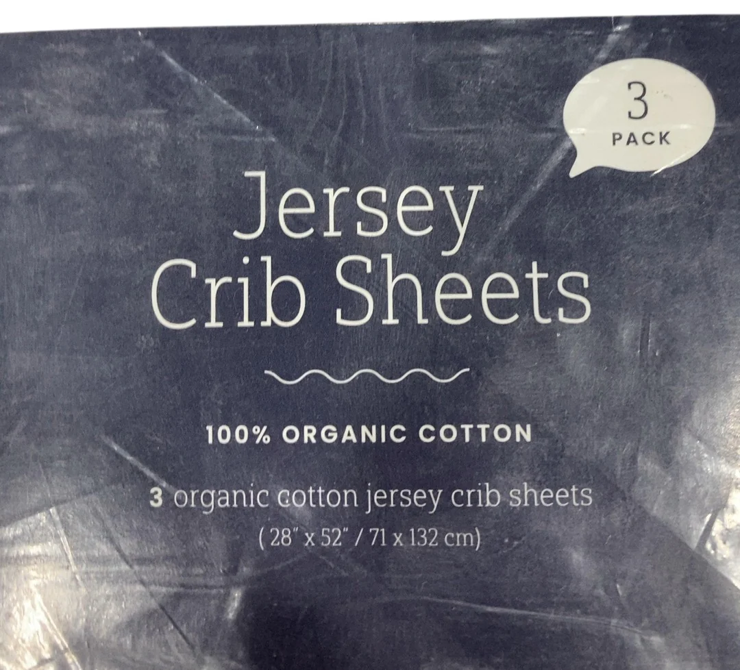 Small Story Organic Cotton Jersey Crib Sheets (3 Pack), Wildly Cute - Image 4