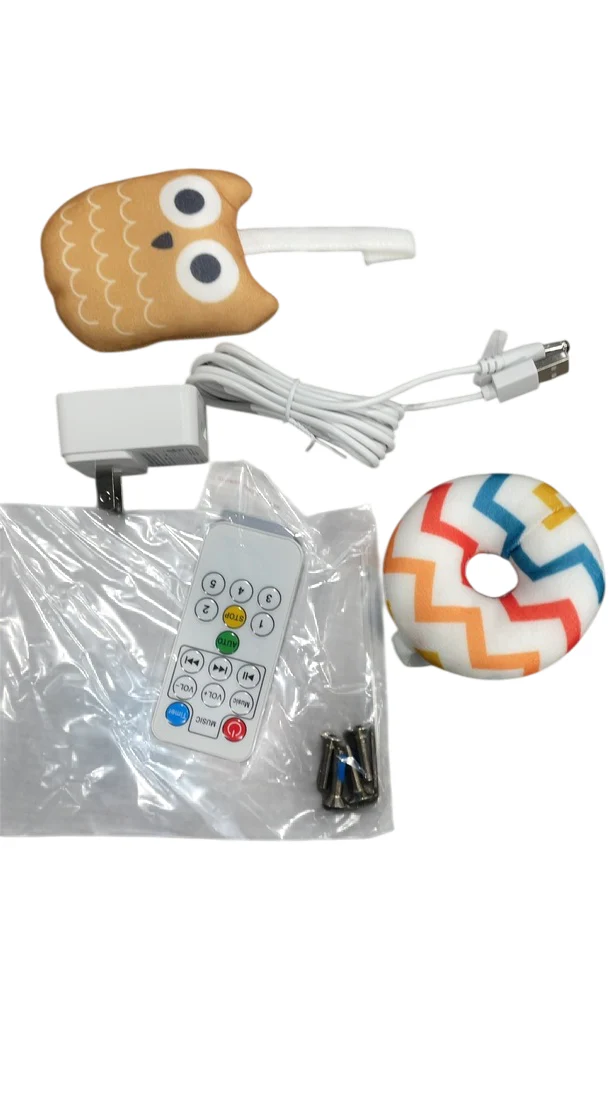 Smelluck Bluetooth Portable Infant Swing , Light Grey - Image 7