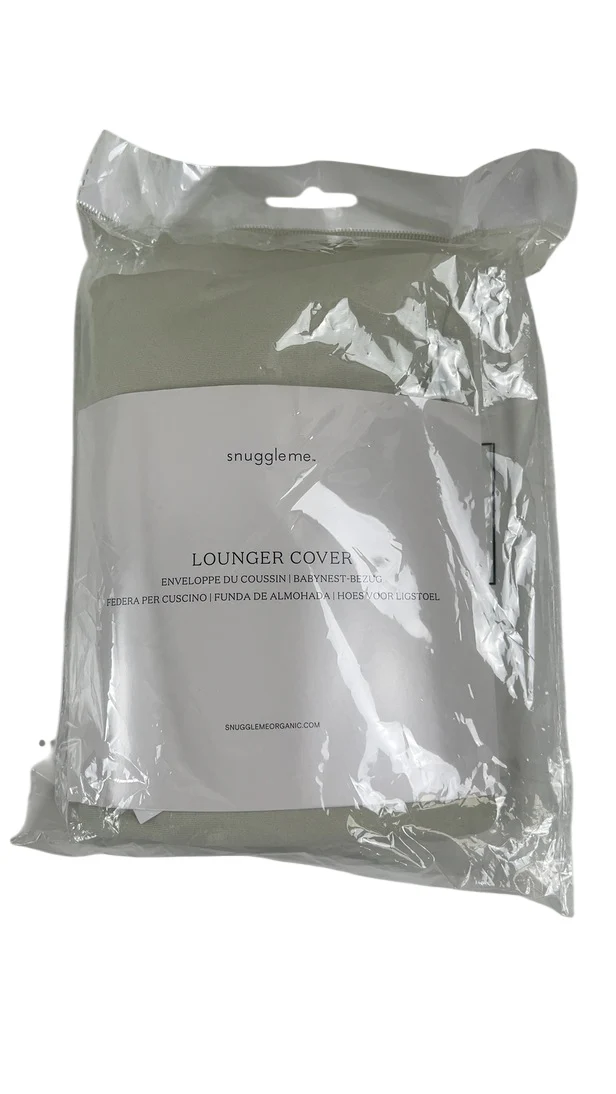 Snuggle Me Organic Cover for Sensory Infant Lounger, Sage - Image 2