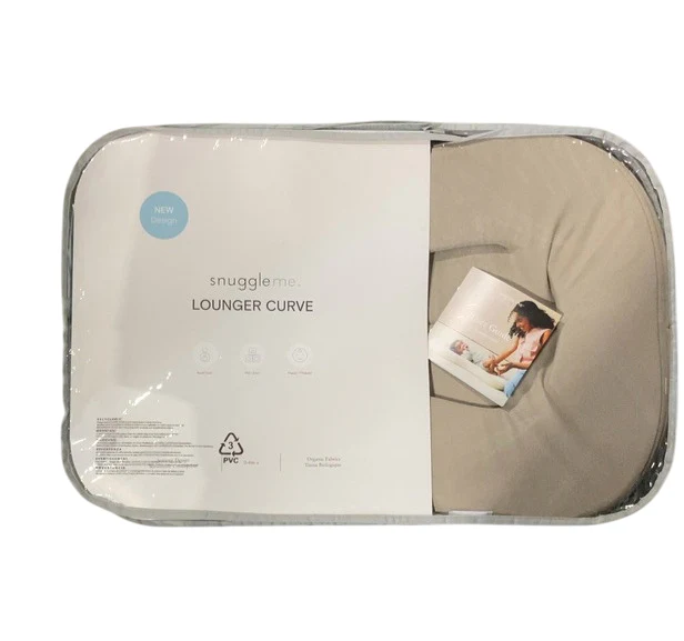 Snuggle Me Organic Lounger Curve, Birch
