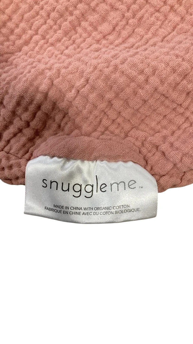 Snuggle Me Organic Lounger Curve Muslin Cover, Gum Drop - Image 3