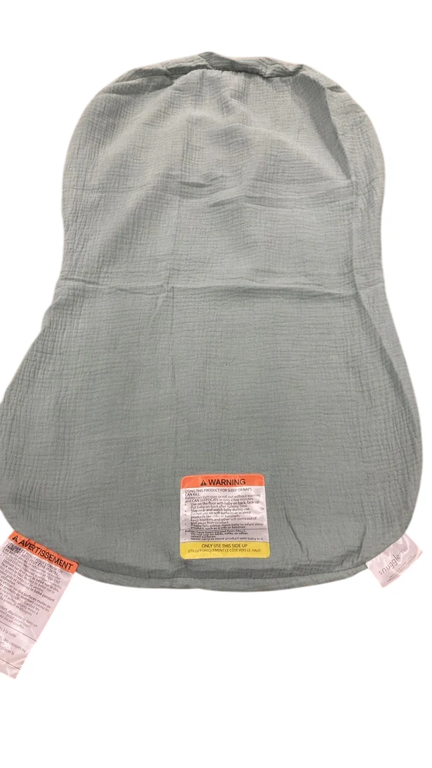 Snuggle Me Organic Lounger Curve Muslin Cover, Slate