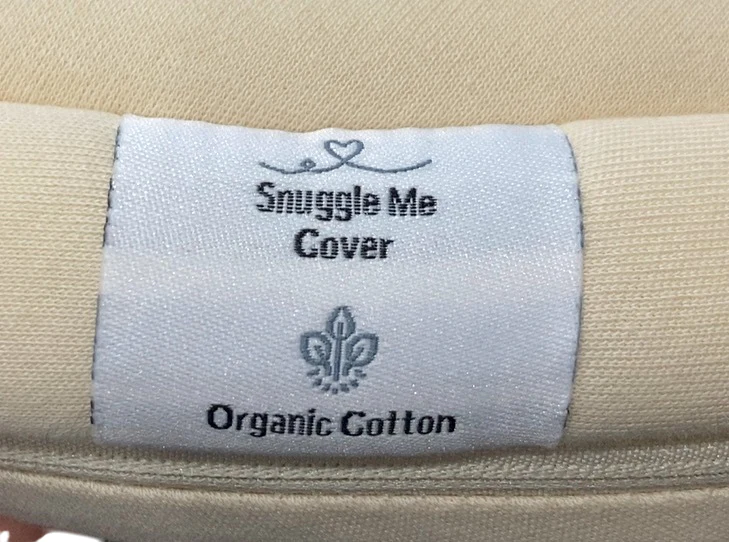 Snuggle Me Organic Lounger Curve, Natural - Image 6