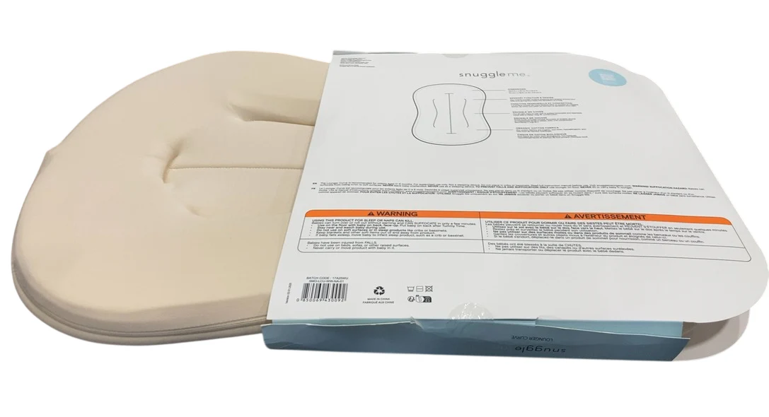 Snuggle Me Organic Lounger Curve, Natural - Image 6