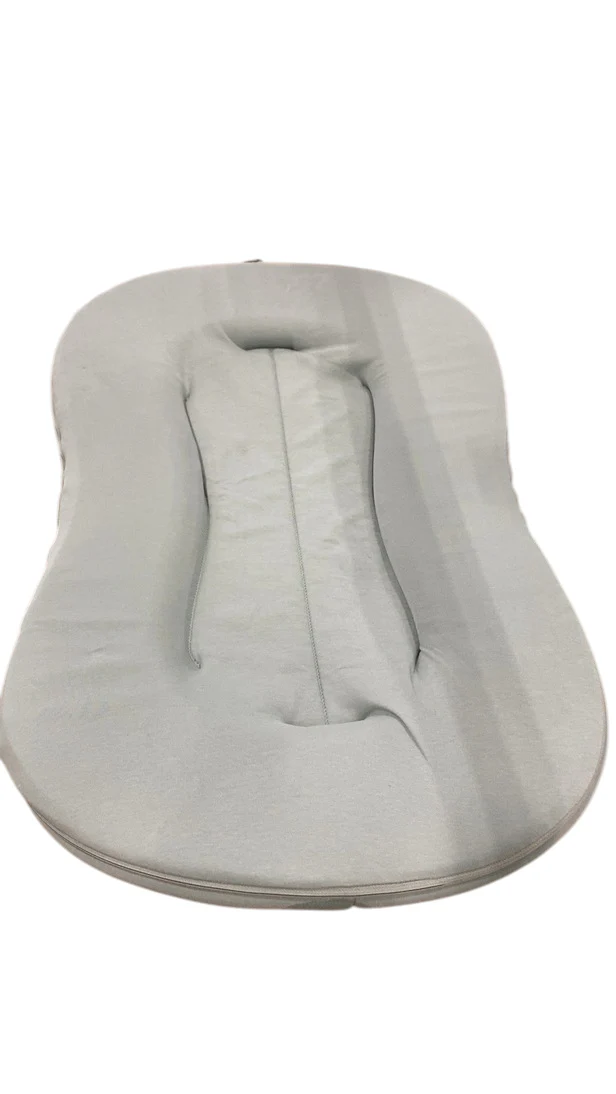 Snuggle Me Organic Lounger Curve, Slate - Image 2