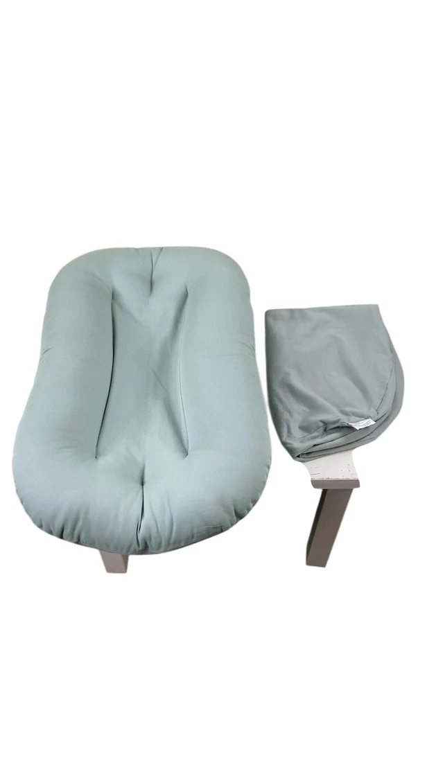 Snuggle Me Organic Sensory Infant Lounger with Cover, Slate, Slate