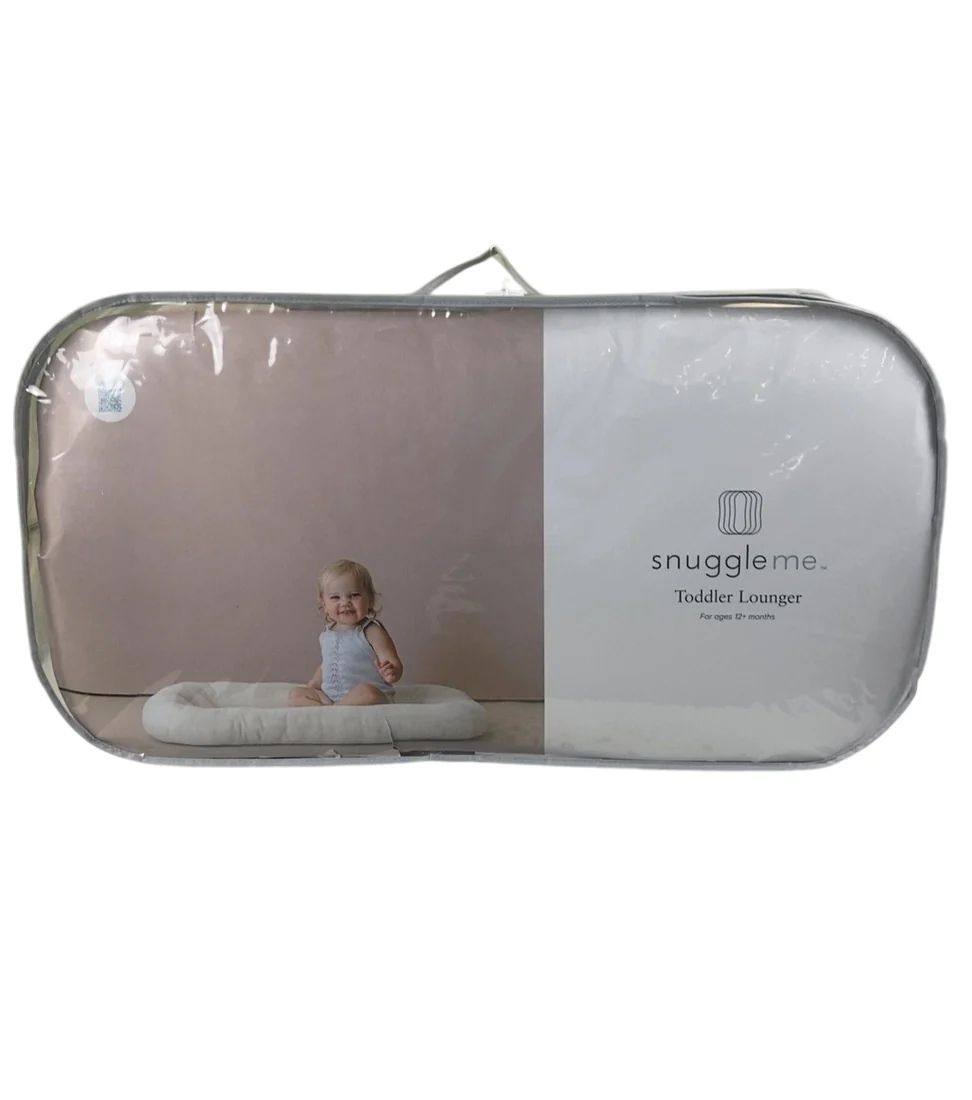 Snuggle Me Organic Sensory Toddler Lounger, Honey