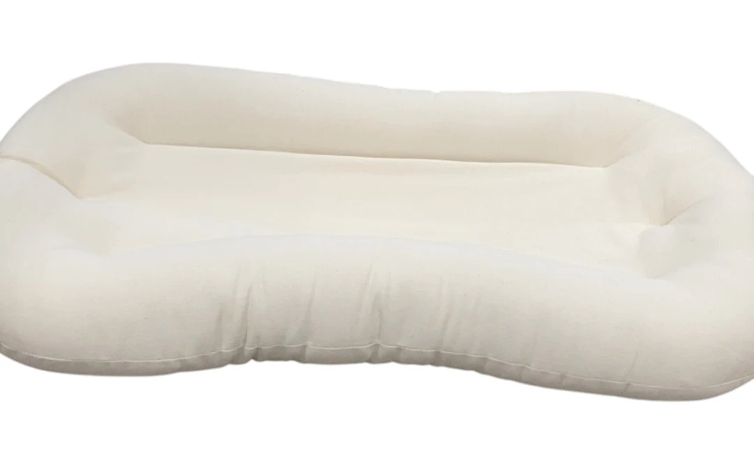 Snuggle Me Organic Sensory Toddler Lounger, Honey - Image 3