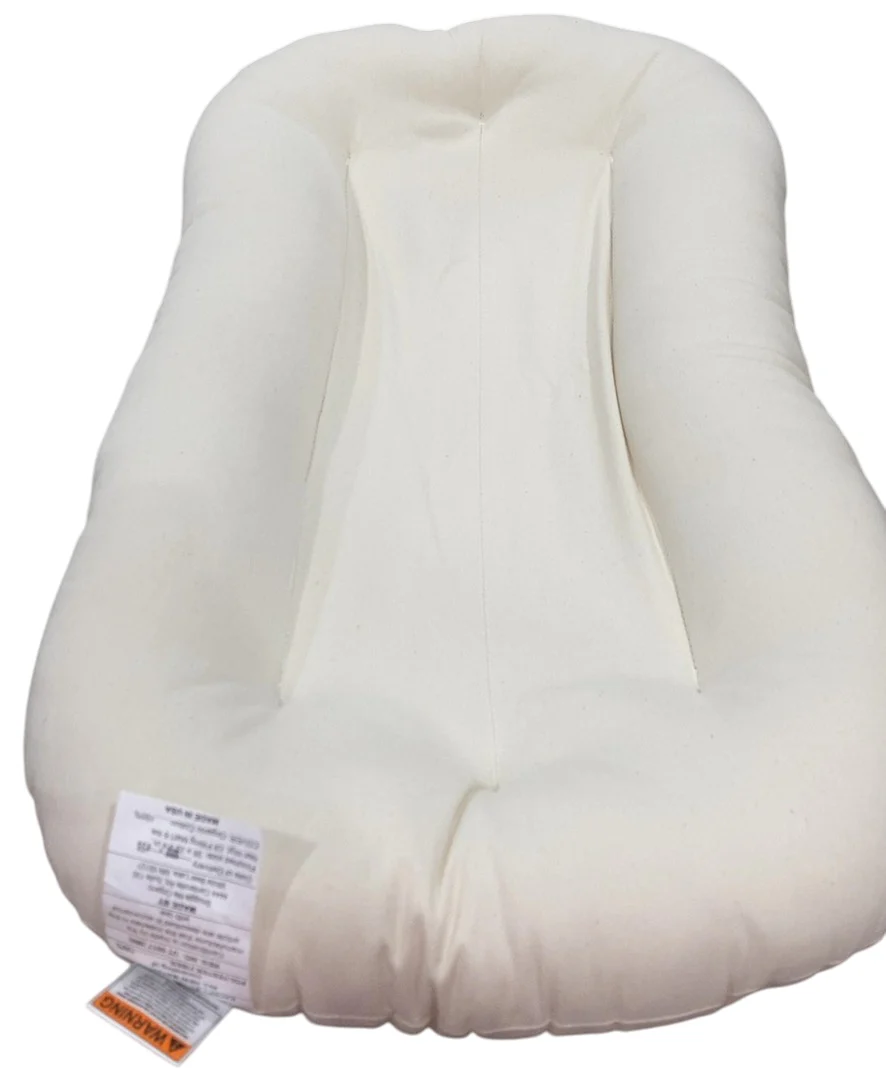 Snuggle Me Organic Sensory Toddler Lounger, Honey