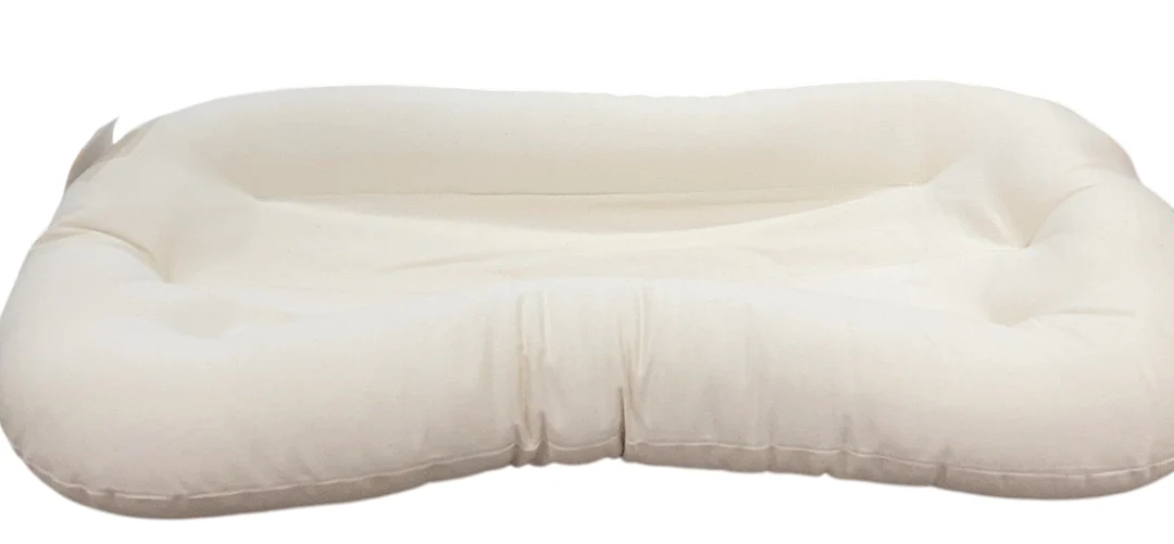 Snuggle Me Organic Sensory Toddler Lounger, Honey - Image 2