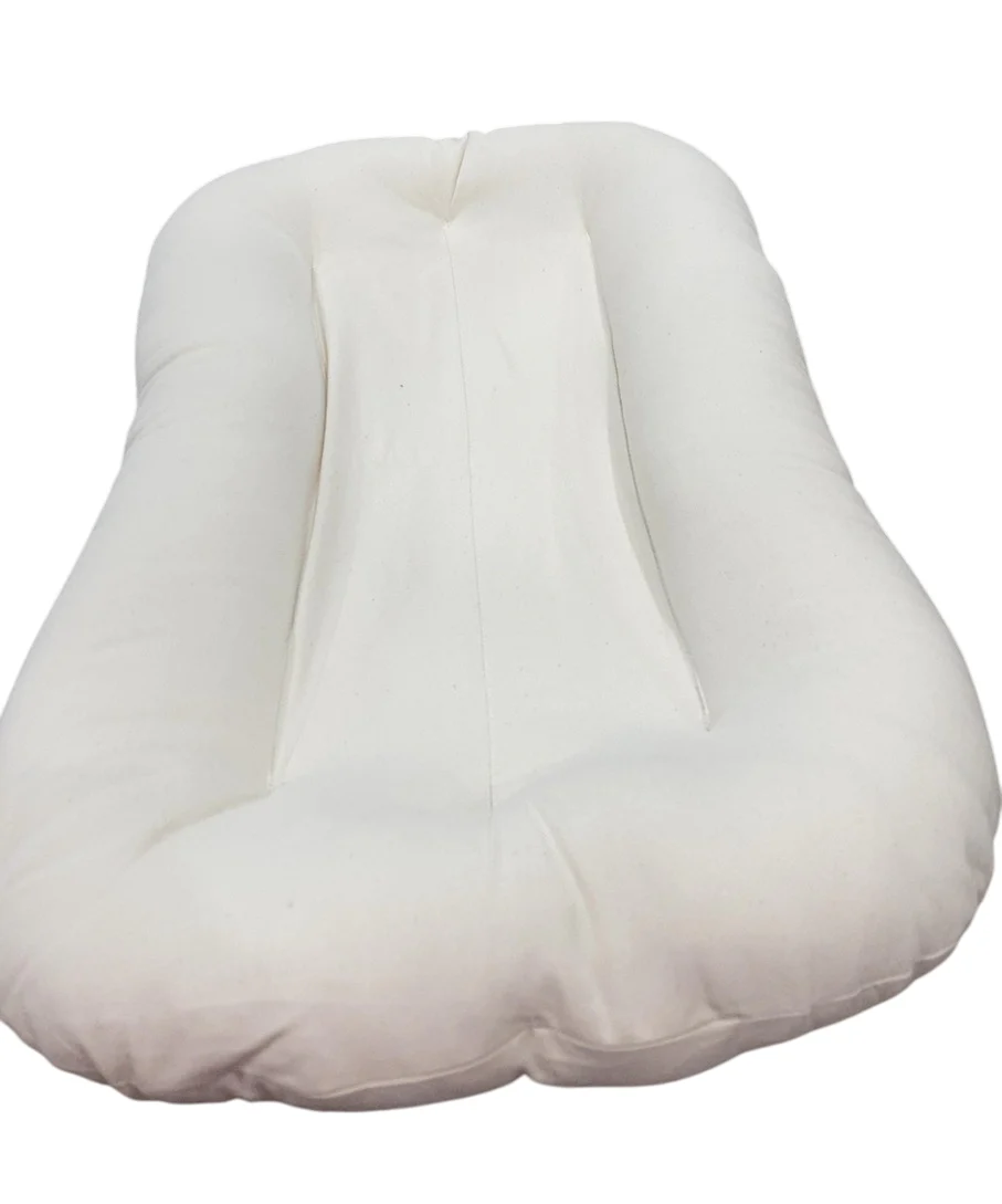 Snuggle Me Organic Sensory Toddler Lounger, Honey - Image 3