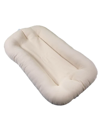 Snuggle Me Organic Sensory Toddler Lounger, Honey