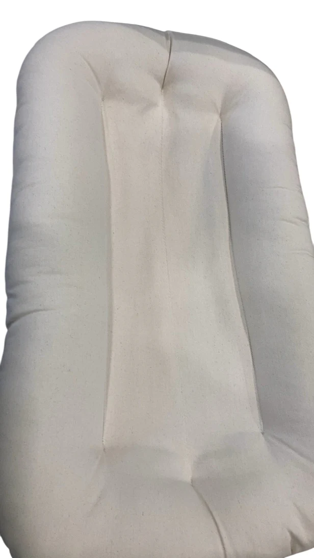 Snuggle Me Organic Sensory Toddler Lounger, Honey - Image 2