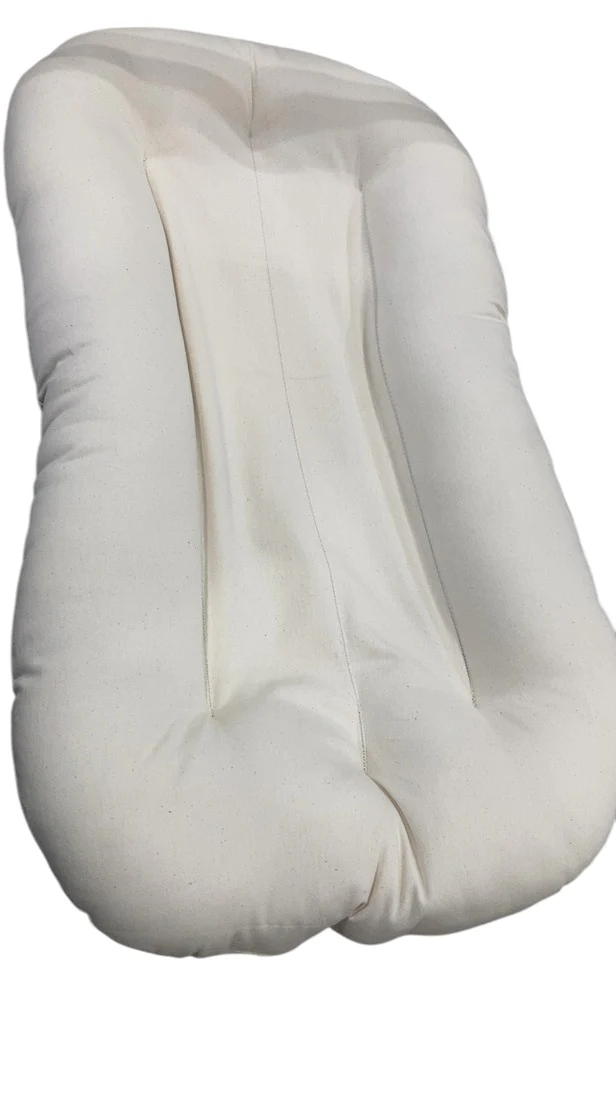 Snuggle Me Organic Sensory Toddler Lounger, Honey - Image 3