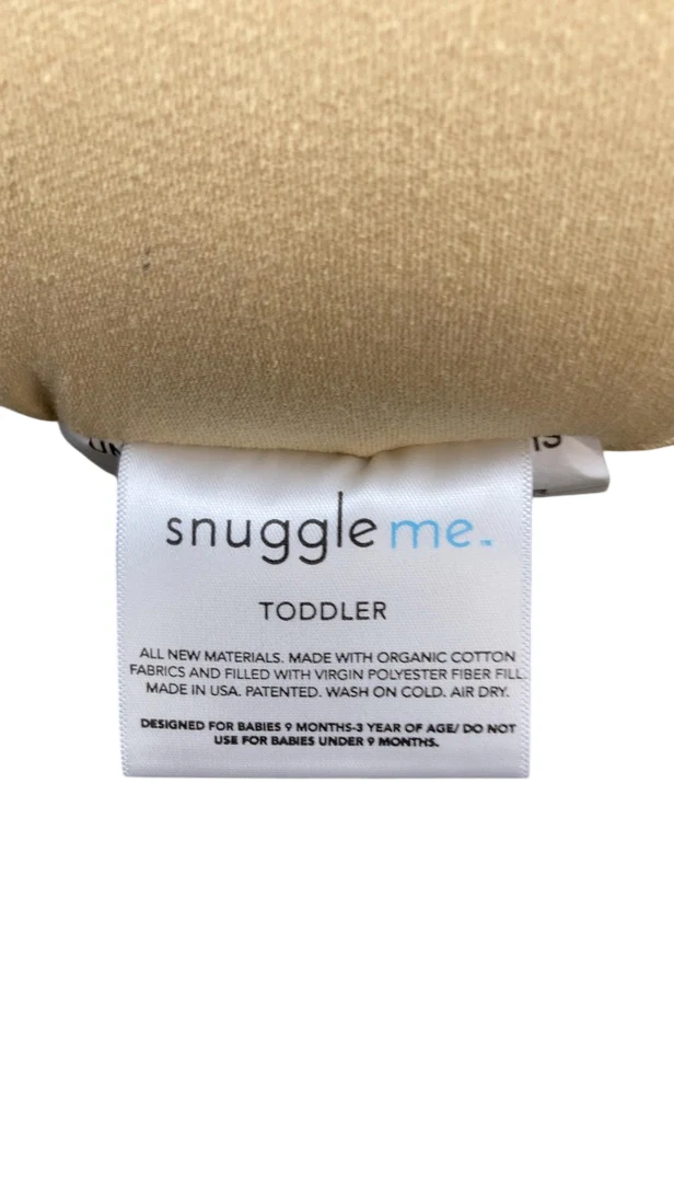 Snuggle Me Organic Sensory Toddler Lounger, Honey - Image 3