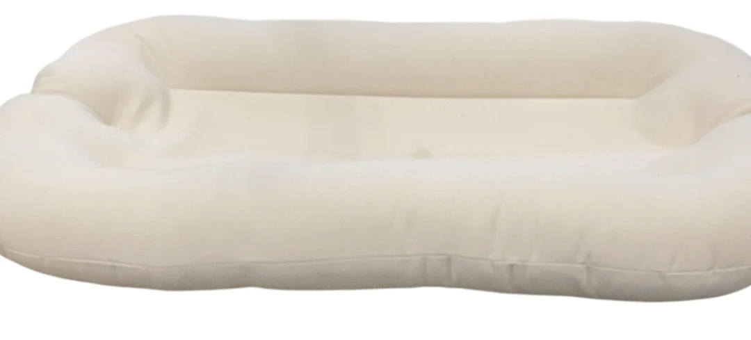 Snuggle Me Organic Sensory Toddler Lounger, Natural - Image 4