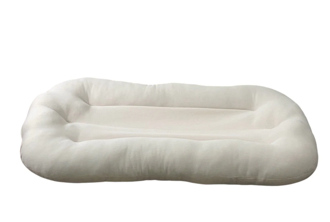 Snuggle Me Organic Sensory Toddler Lounger, Natural