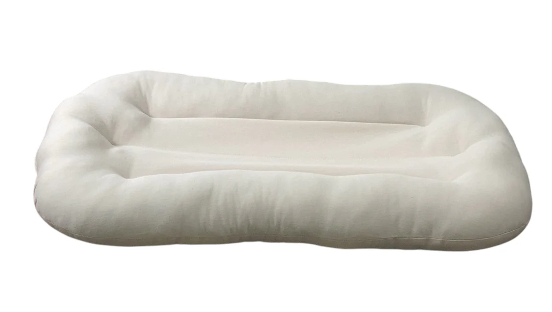 Snuggle Me Organic Sensory Toddler Lounger, Natural