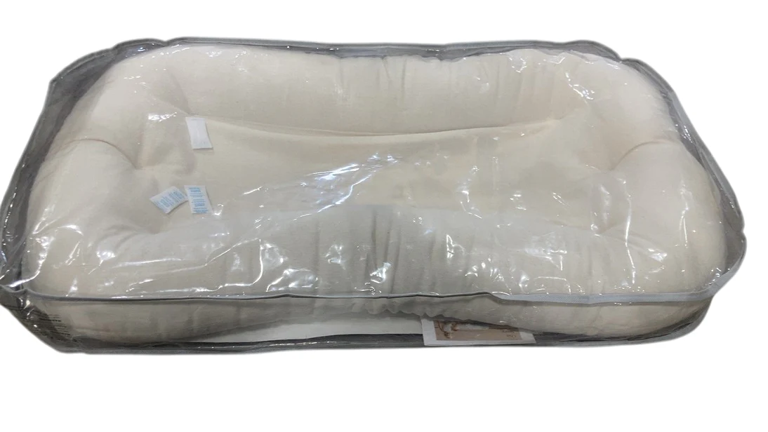 Snuggle Me Organic Sensory Toddler Lounger, Natural - Image 4
