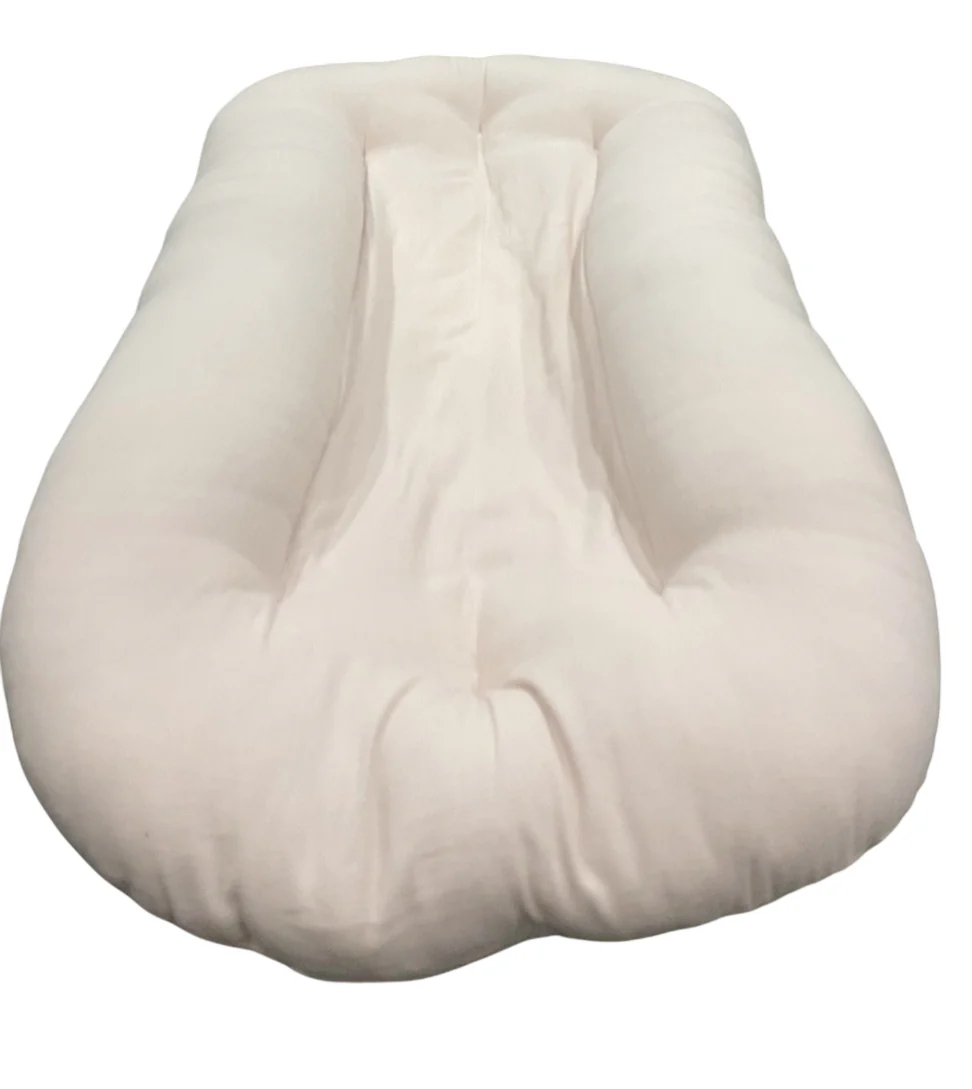 Snuggle Me Organic Sensory Toddler Lounger, Petal - Image 2