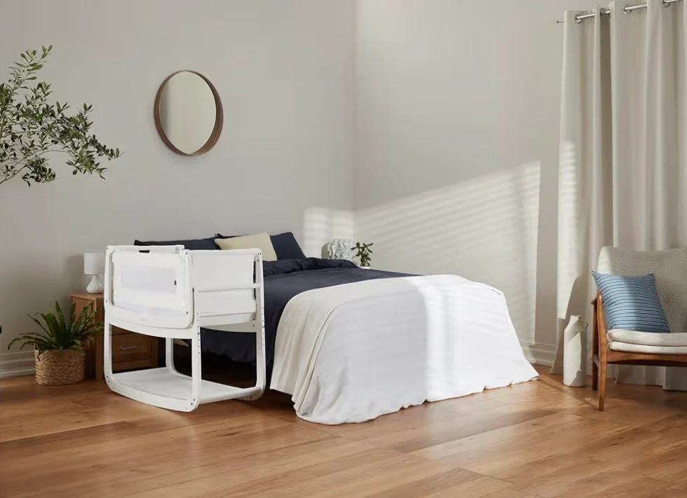 Snuz SnuzPod4 Bedside Bassinet, White - Image 6
