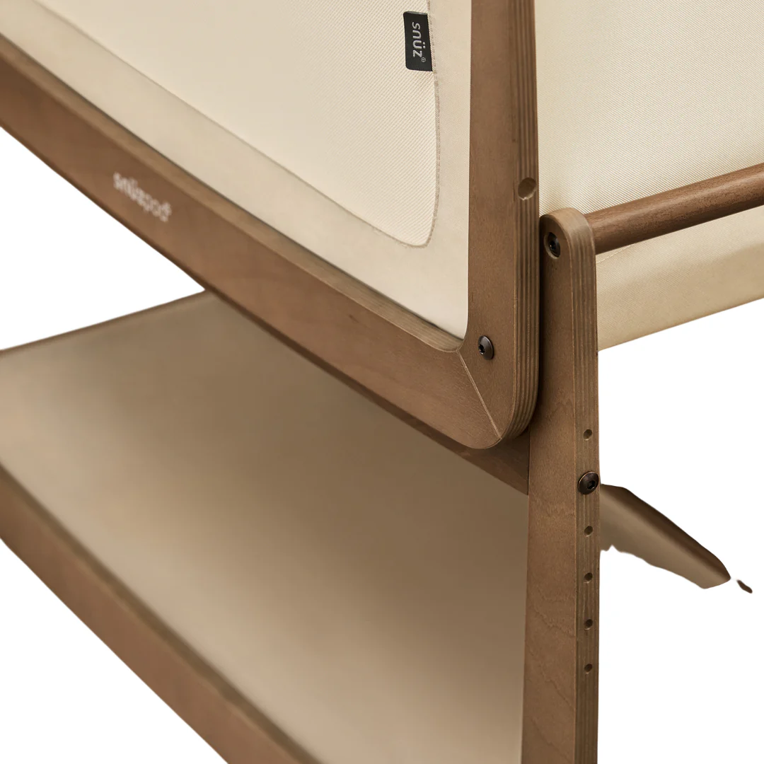 Snuz SnuzPod5 Bedside Bassinet, Walnut - Image 2