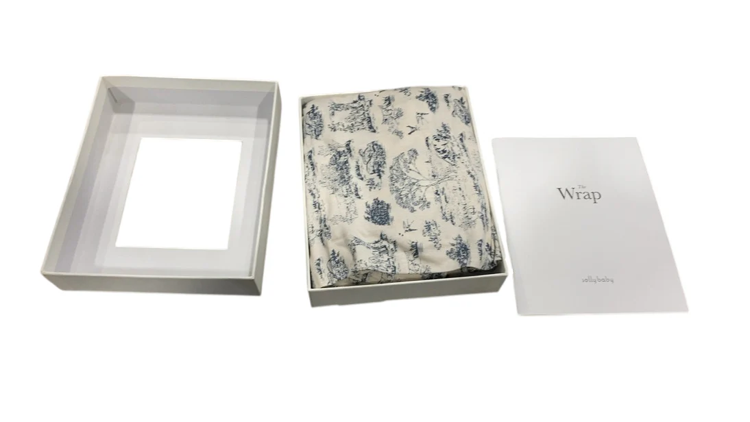 Solly Baby Wrap, Bleu Toile - Image 3