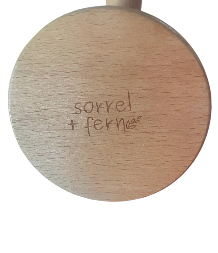 Sorrel + Fern Baby Crib Mobile Arm Wooden Holder, Beechwood - Image 3