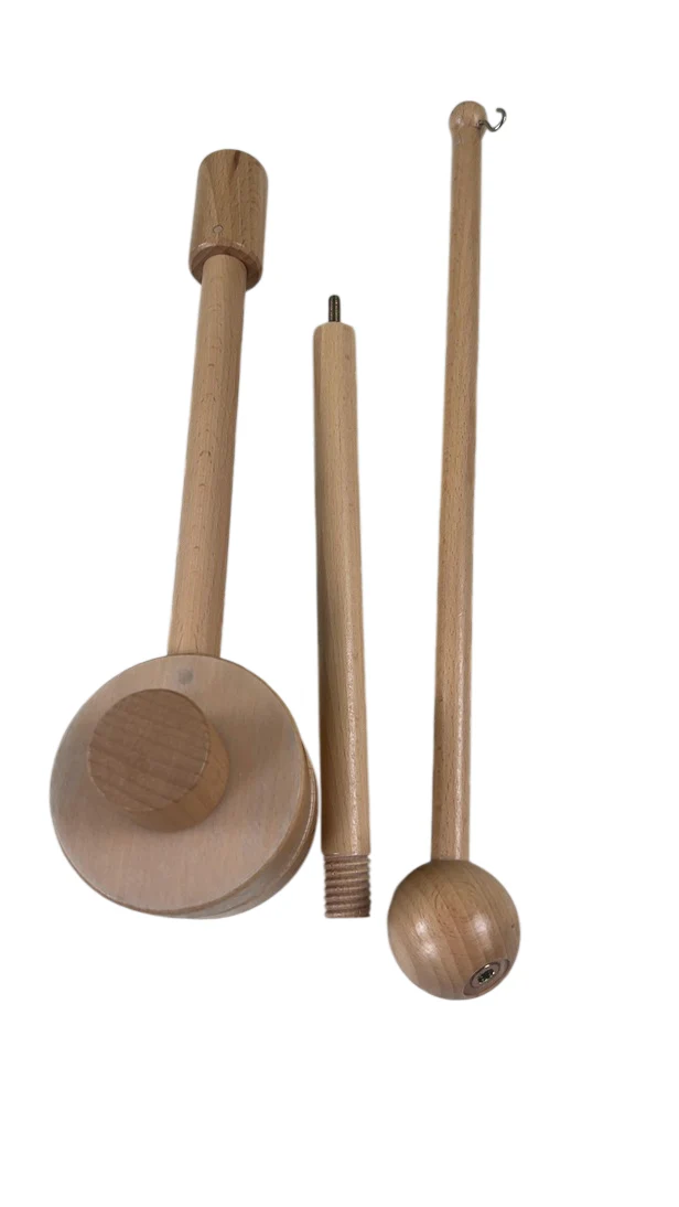 Sorrel + Fern Baby Crib Mobile Arm Wooden Holder, Beechwood - Image 4