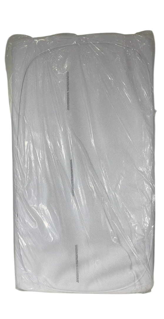 Soundly Waterproof Breathable Crib Mattress with Pad, White - Image 2