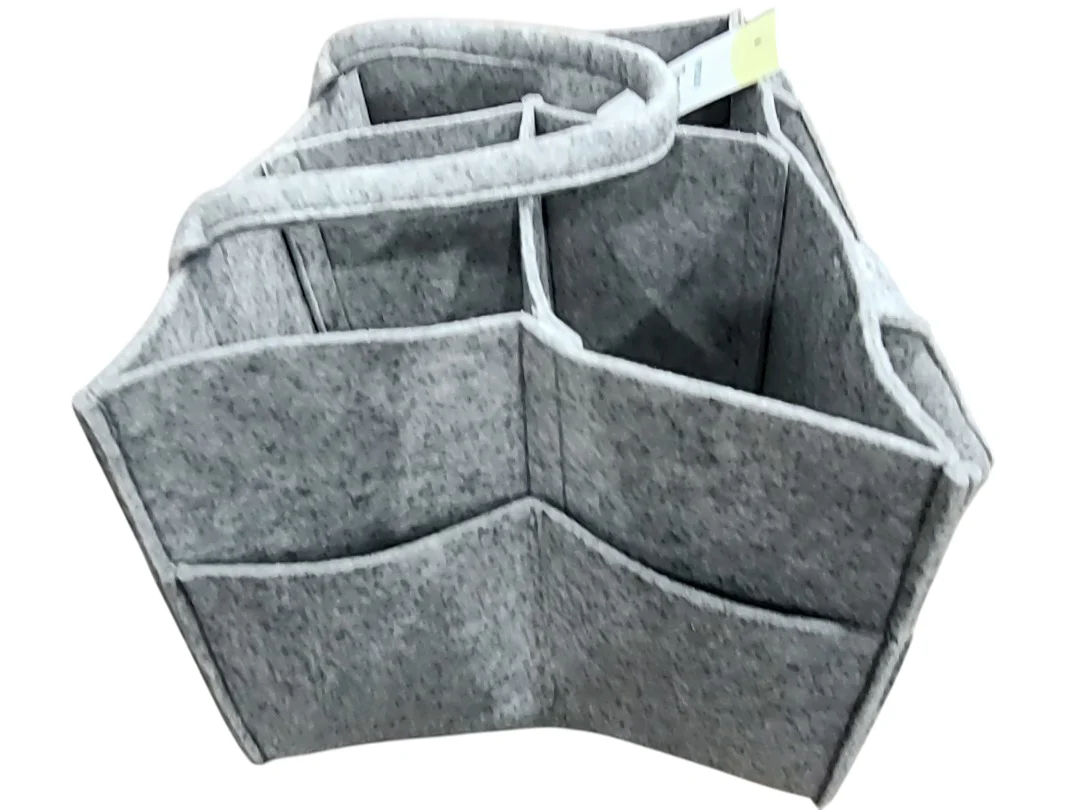 Sprucely Felt Diaper Caddy, Medium, Heather grey - Image 2