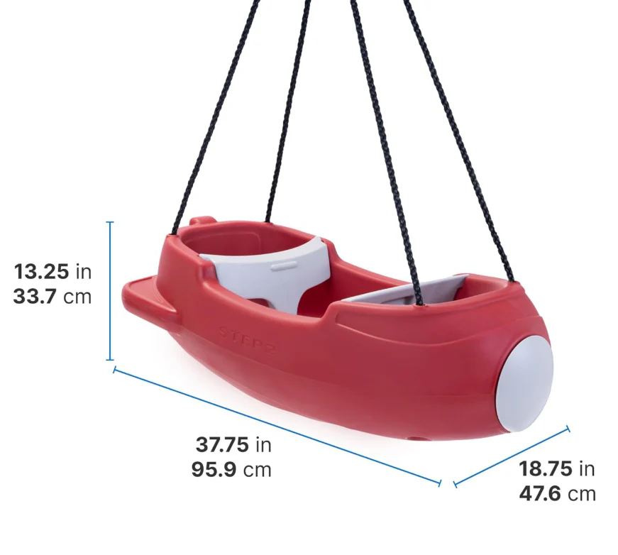 Step2 Rocket Swing for Two, Red - Image 3