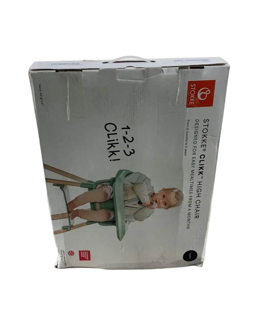 Stokke Clikk High Chair, Black Natural - Image 4