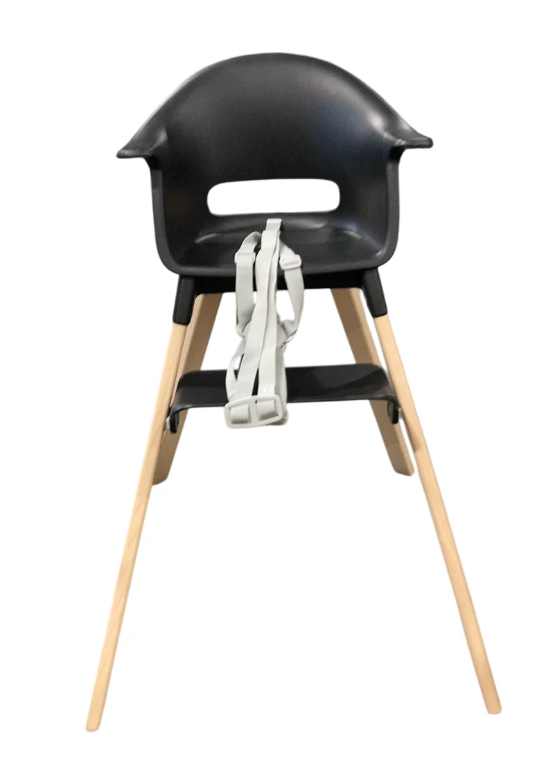Stokke Clikk High Chair, Black Natural