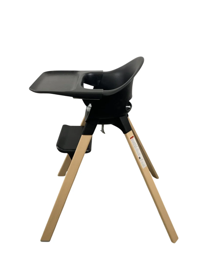 Stokke Clikk High Chair, Black Natural